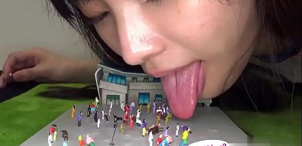 trendsJapanese Asian Giantess Vore Size Shrink Growth Fetish - More at fetish-master.net